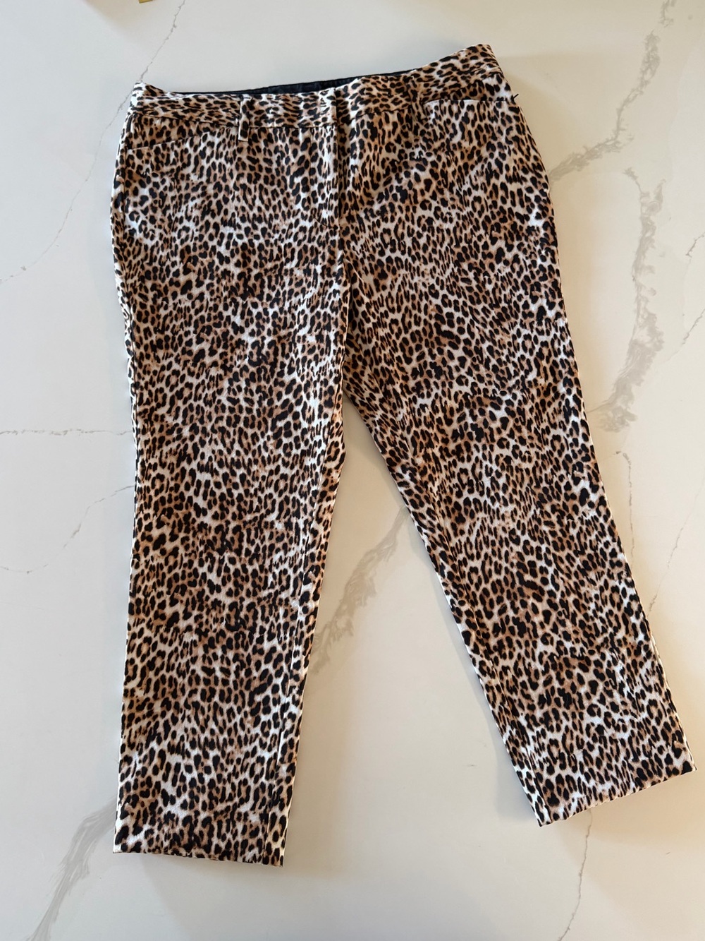 Worthington Leopard Print Capris